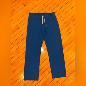 Figs nursing scrub pants scrubs royal blue excellent size medium